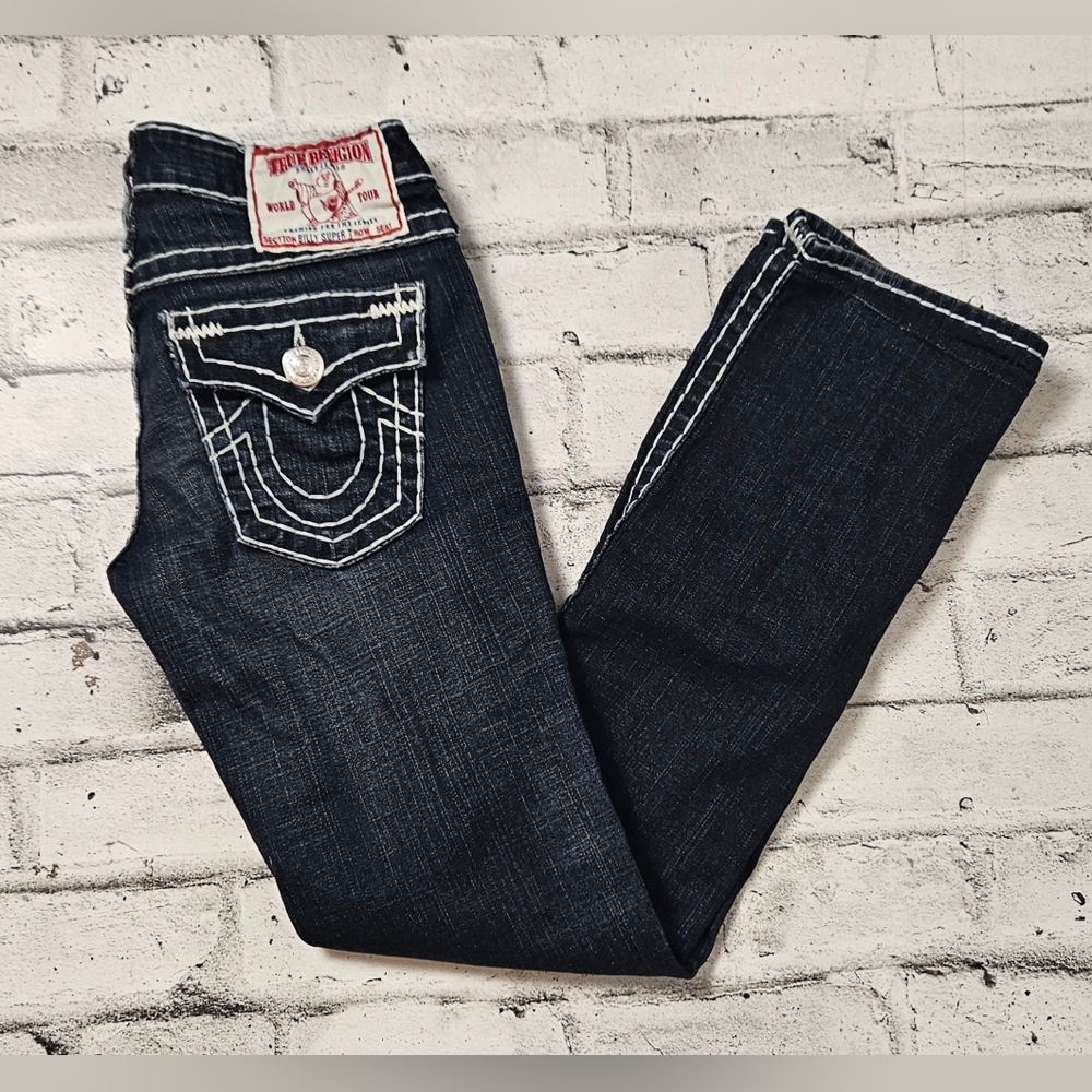 Y2K True Religion Billy Super T Women's Low Rise Bootcut Jeans